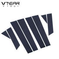 Vtear for Nissan Qashqai J11 dualis 2 accessories window BC pillar cover sticker Exterior car-styling trim decoration parts 2019