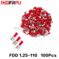 【100%-New】 ftghbxcf 100ชิ้น2.8มม. 22-16awg Fdfd/fd/ Mdd1.25-110ขั้วฉนวนไฟฟ้าสำหรับท่านชายหญิงสำหรับ0.5-1.5mm 2ขั้วต่อสายไฟ