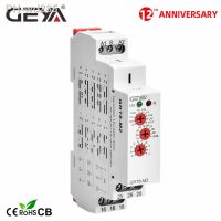 Free Shipping GEYA GRT8-M 16A Multifunction Timer Relay with 10 Function Choices AC DC 12V 24V 220V 230V Time Relay