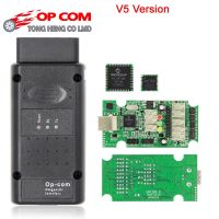 Best PIC18F458 + FTDI Chip OP COM V5 Version V1.59 / V1.99 2014V Firmware OBD2 Opcom Scanner for Opel