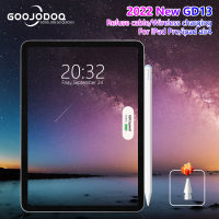 GOOJODOQ ปากกาสไตลัสชาร์จไร้สาย,ใหม่ปี GD13 2022หน้าจอสัมผัสสำหรับ Ipad Air 4 Air 5 Pro 11 12.9 2020 2018 2019