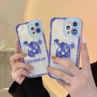 Luxury Blue Violent Bear Shockproof and Drop Resistant for IPhone 11 12 13 Pro MAX XR X XS Max 6 7 8 Plus IPhone Case