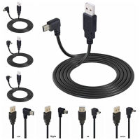 90องศาข้อศอกมินิ USB สายข้อมูลขึ้นและลงซ้ายและขวาข้อศอก T-Port V3มินิ Miniusb สายชาร์จ