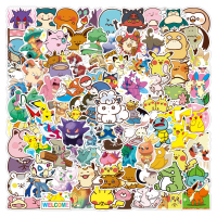 50ชิ้นโปเกมอนสติกเกอร์น่ารัก Kawaii อะนิเมะรูปสำหรับเด็กหนุ่มๆสาวๆของขวัญ