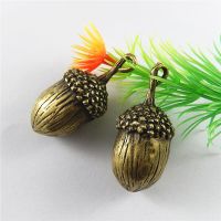 (5pieces)Creative Bronze Alloy Acorns Necklace Pendant Bracelet Charms 40*18mm Vintage Jewelry Accessories Handmade Crafts 52300 DIY accessories and o