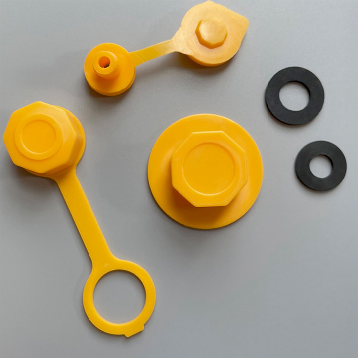 33Pcs Yellow Nozzle Replacement Gasoline Spouts for Gasoline 5 Gallon