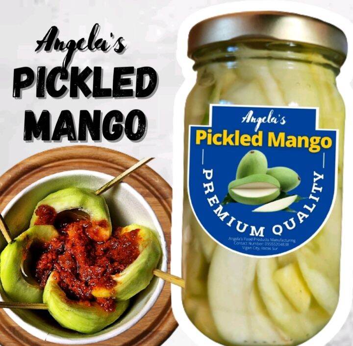 Pickled Mango Pickle Mango Spicy Pickled Mango Ilocos Mango Burong