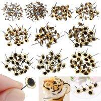 M8TT 20/50Pcs ของเล่นเด็ก DIY ของเล่นตุ๊กตา 3/4/5/6/7/8/9/10/11/12mm ตากระจกโปร่งใส หมีเข็ม felting สัตว์หุ่นทำ อุปกรณ์ตุ๊กตา