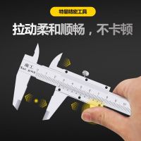 Vernier caliper stainless steel high-precision measurement plane outer diameter inner diameter depth Wenwan mini caliper delivery steel ruler