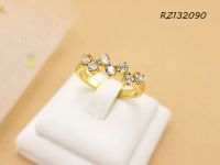 แหวนCZ RZ132090 (ไซส์8) ไม่ดำไม่ลอก สินค้าตรงปก ทองปลอม เซฟทองแท้ ใช้ออกงานได้ เหมือนจริง