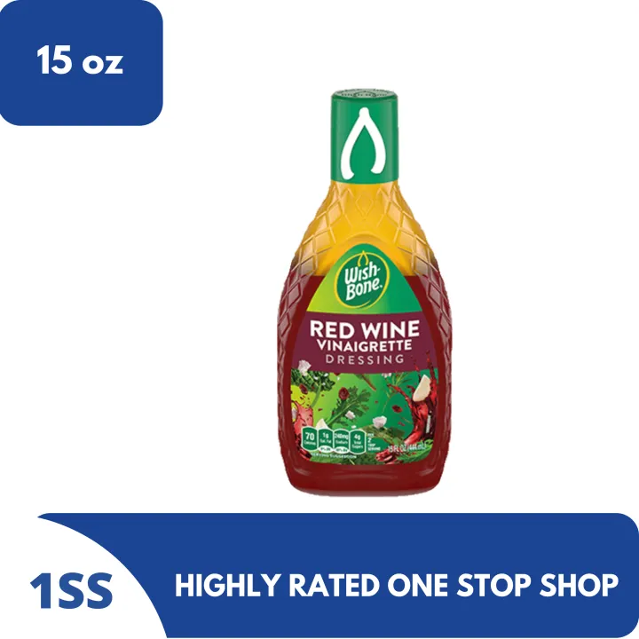 WishBone Red Wine Vinaigrette Dressing, 15oz Lazada PH