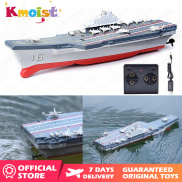 Kmoist 2.4G Mini Aircraft Carrier Military Model Ship Toy Kids Remote