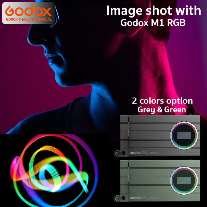 godox-led-m1-rgb-13w-2500-8500k-2410mah-รับประกันศูนย์-godox-thailand-3ปี