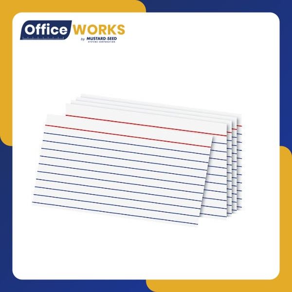 Index Card 5x8 And 3x8 100pcs Per Packs Lazada Ph