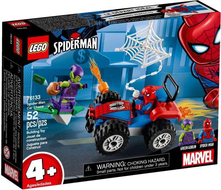 LEGO Super Heroes 76133 - Xe của Người Nhện Spider-Man (LEGO 76133 Spider-Man  Car Chase) 