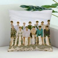 (All in stock, double-sided printing)    17 pillowcases, office, home, bedroom, pillowcase, square zipper, soft satin pillowcase   (Free personalized design, please contact the seller if needed)