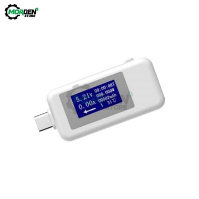 【Hot item】 เครื่องทดสอบโวลต์มิเตอร์ USB ตัดแรงดันไฟฟ้า4-30V แบบ C เครื่องชาร์จแอมมิเตอร์มิเตอร์ระบุแบตสำรองการวัดและปรับระดับ DC