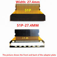 LVDS สายเคเบิลหน้าจอ EDP อะแดปเตอร์บอร์ด FIX30P ไปยัง FPC30P 51P สายเคเบิลแบบยืดหยุ่นอะแดปเตอร์อินเทอร์เฟซ