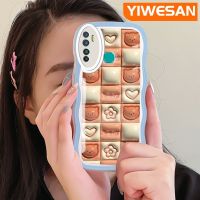 YIWESAN เคสสำหรับ Infinix เคส X655C 9 Pro ลายการ์ตูนหมี3D แบบดั้งเดิมป้องกันเลนส์กล้องเคสโทรศัพท์แบบใสกันกระแทกกรอบซิลิโคนเคสนิ่มโปร่งใสสีสันสดใส