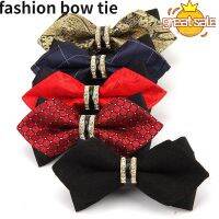 Reusable fashion goos Gentleman blue red wool Women children velvet boy girl men flexible green color bow tie black accessories Boys Clothing