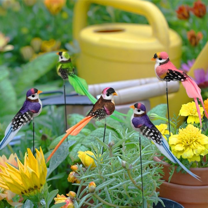 สวนศิลปะลานผีเสื้อ-ดอกไม้-นก-ฟลามิงโก-เสาไม้ตกแต่งสวนเครื่องตกแต่งภายนอกตกแต่งสวน