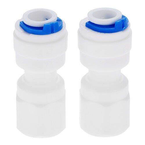 2pcs-reverse-osmosis-ro-water-system-fitting-1-4-3-8-od-hose-tube-1-4-1-8-female-thread-plastic-pipe-quick-connectors-pipe-fittings-accessories