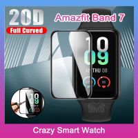 AB7-3D ??พร้อมส่ง ฟิล์ม Amazfit Band7 ฟิล์มกันรอย เต็มจอ นาฬิกา ฟิล์ม20D ฟิล์มกันรอย amazfit band 7