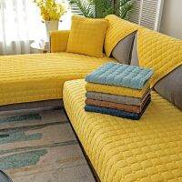 hot！【DT】₪☬✤  Sofa Covers Room Thicken Non-Slip Slipcover Decoration Removable Protector