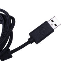 Braided USB Mouse Cable Black Charging Cord Replacement for Logitech G502 Lightspeed Wireless Gaming Mice High Quality