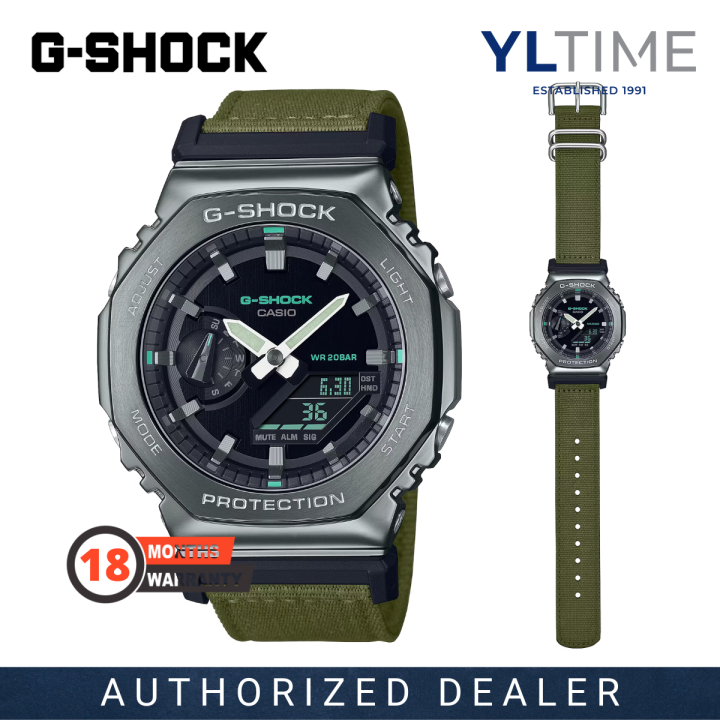 [MARCO Warranty] Casio GShock GM2100CB3A Utility Cloth Band Series