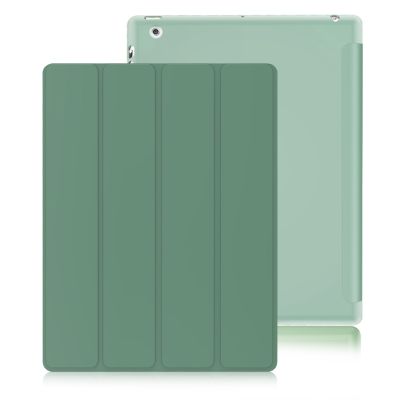 【DT】 hot  For iPad 2 3 4 Case Leather Flip Cover for iPad 2 Case A1396 Smart Stand Holder Funda for iPad 4 Case A1458 A1460