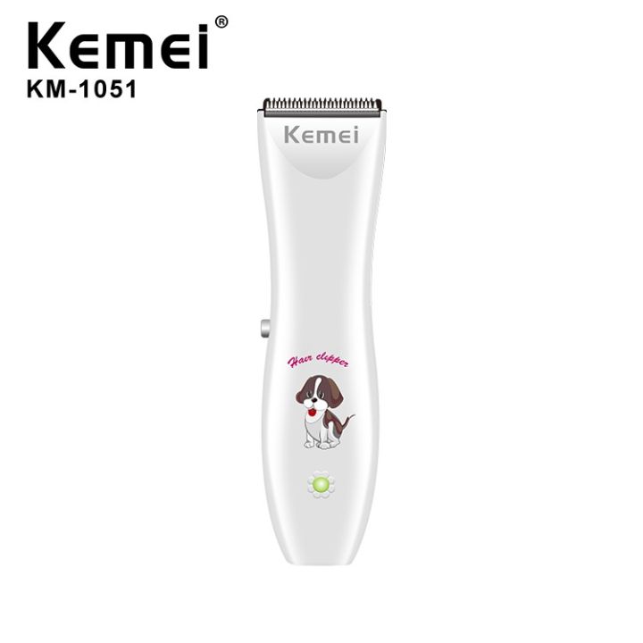 kemei-รุ่น-km-1051-ปัตตาเลียนตัดขนสุนัข-ปัตตาเลี่ยนหมา-อุปกรณ์ตกแต่งขนสุนัข-บัตตาเลี่ยนตัดขนสุนัข-ตัดขนหมา-ของแท้-ไร้สาย