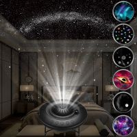 Star Planetarium Projector 6 in 1 Galaxy Projector Night Lights 360° Adjustable Projector for Kids Bedroom Ceiling Home Theater Night Lights