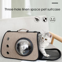 Cat Backpack Transportation Zipper Cats Carrier Small Dog Capsule Cage Space Shoulder Bags Breathable Travel Backpacks