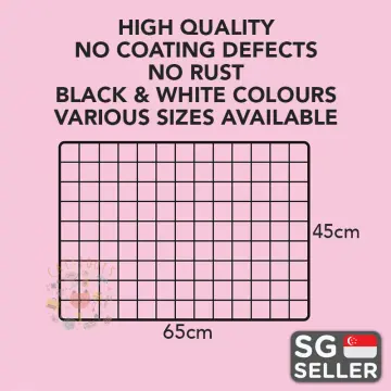 Wire Mesh Grid Wall - Best Price in Singapore - Apr 2024