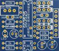 แผงวงจรขับ PCB เปล่า KA3525 SG3525ปรับความถี่ได้พร้อมชิ้นส่วนวงจรไฟฟ้าเพื่อการป้องกัน