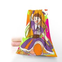 【CC】◈✘  Little Witch Academia Printed Cotton Face/Bath Microfiber Fabric Kids Men Shower 70X140cm