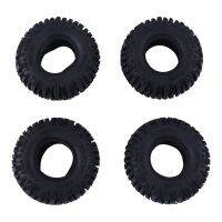 4Pcs 55X22mm 1.0 Rubber Tire Wheel Tyre Accessories for 1/18 1/24 RC Crawler Car Axial SCX24 AX24 FMS FCX24 TRX4M Upgrade Parts