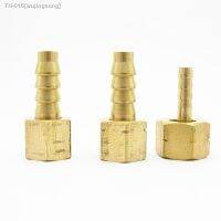 ✱◄✣ 6mm 8mm 10mm Hose Barb x M10 M12 M14 M16 Metric Left Hand Female Thread Brass Pipe Fitting Coupler Connector Adapter