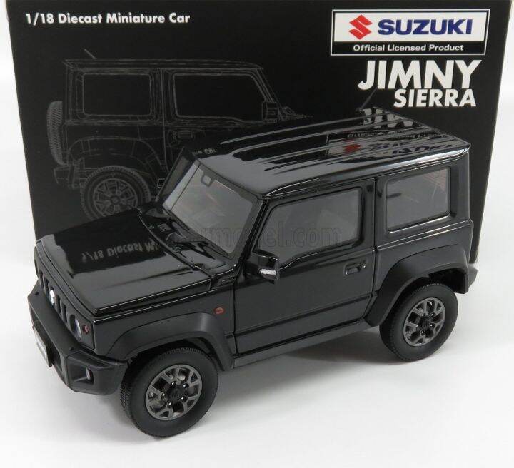 TOY MODELCAR BM-CREATIONS 1/18 SUZUKI JIMNY JB74 RHD 2018 BLUISH BLACK