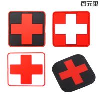 【LZ】 Medic First Aid  Tactical Patch Medical Cross Molle EMT Patches Military Outdoor PVC Rubber for Bag Vest