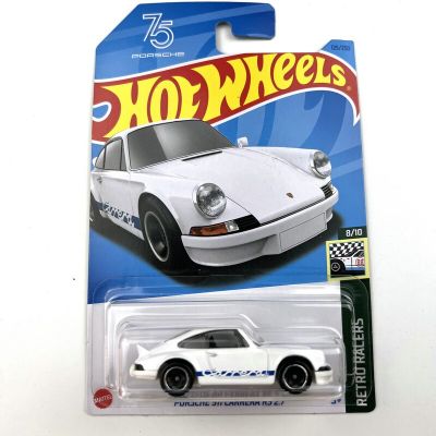 รถ Mobil Roda PANA 2023 PORSCHE 911 CARRERA RS 2.7 1/64 Kendarmainaan Logam ดายโมเดล