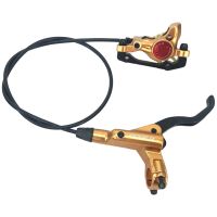 ZOOM 1Set Mtb Brake Hydraulic Disc Brake Front Brake 750Mm Mountain Bicycle Brake Gold Color