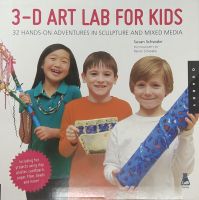 หนังสือ กิจกรรมสำหรับเด็ก งานฝีมือ ภาษาอังกฤษ 3-D ART LAB FOR KIDS 144Page