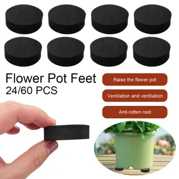 Pots Feet Plant Flower Invisible Pot Risers Triangle Toes Lifters