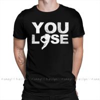 The Circle Game Print Cotton T-Shirt Camiseta Hombre You Lose The Lookout Bongo Hole For Men Fashion Streetwear Shirt Gift