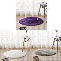 faux sheepskin wool carpet 30 x 30 cm Fluffy soft longhair decorative carpet cushion Chair sofa mat