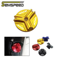 SEMSPEEDสำหรับYamaha NVX 155 150 125 2015-2021 2022 2023 M20เครื่องยนต์มอเตอร์ไซค์เครื่องบรรจุน้ำมันท่อระบายน้ำที่อุดบ่อสูบฝาครอบ