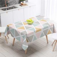 ☂ Scandinavian Style Home Simple Tablecloth Wedding Decoration Birthday Party Family Dinner Rectangular Tablecloth Nape De Table