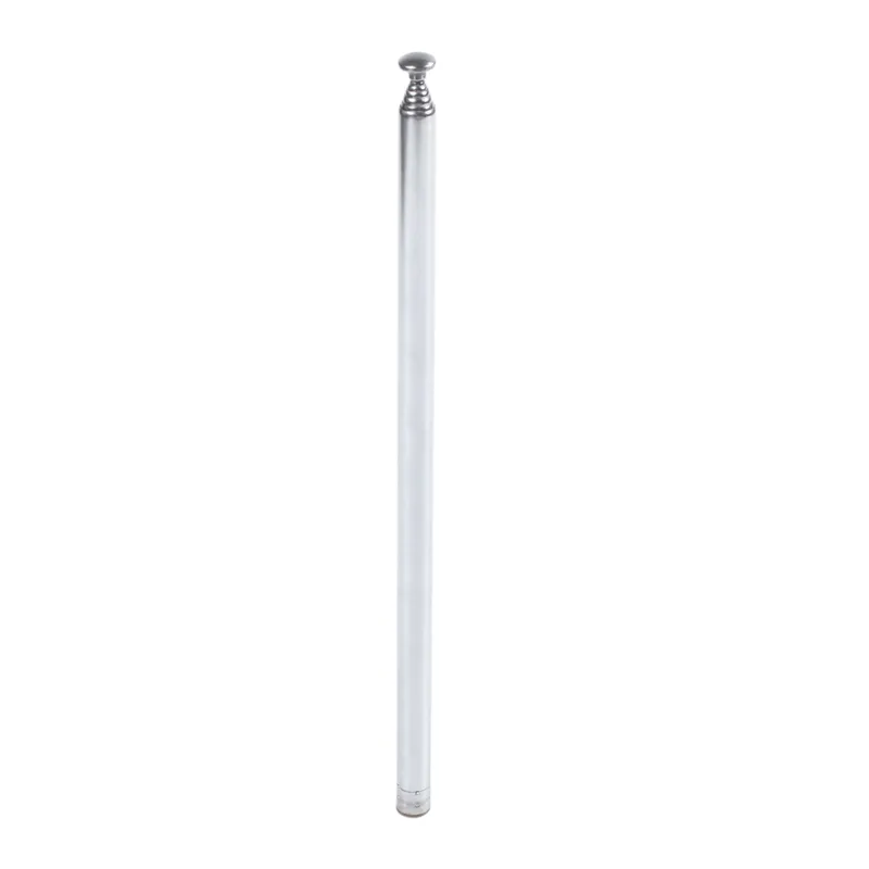 96cm Length 7 Section Telescoping Stainless Steel AM FM Radio TV Antenna |  